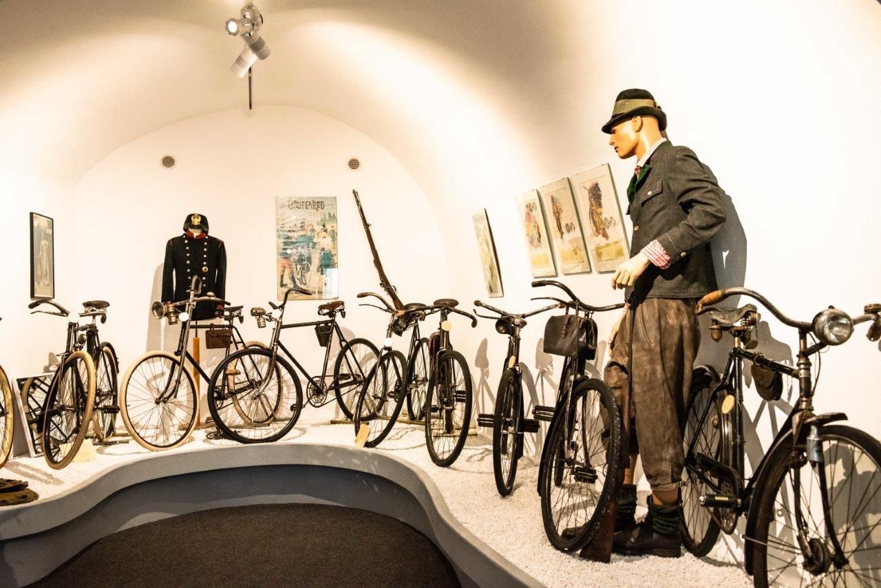 Ausstellungsstück im Fahrradmuseum Ybbs